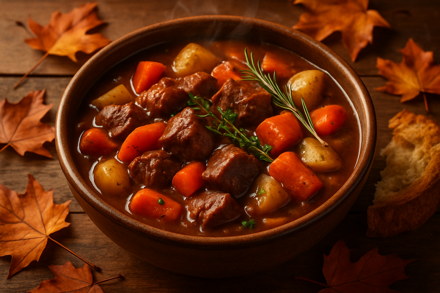 Autumnal beef stew