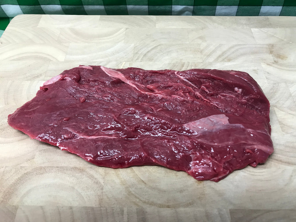 Flank steak bavette top