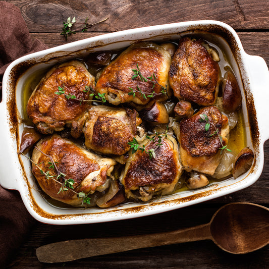 Thighs (2) - Pasture Raised Chicken Thighs