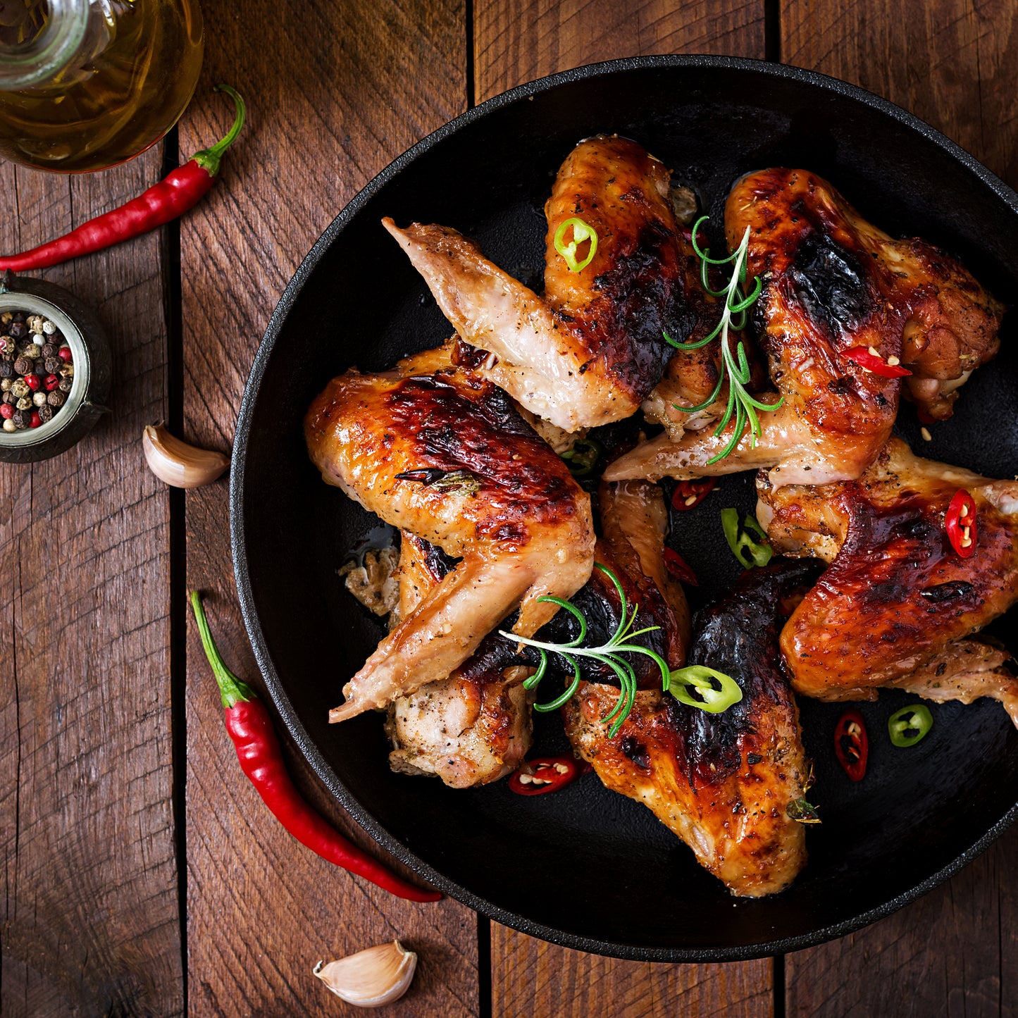 Wings (4) - Pasture Raised Chicken Wings